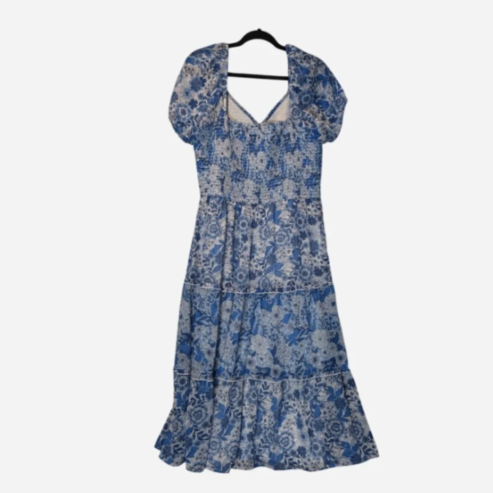 Sincerely Jules Blue Floral Midi Dress - Picture 2 of 7